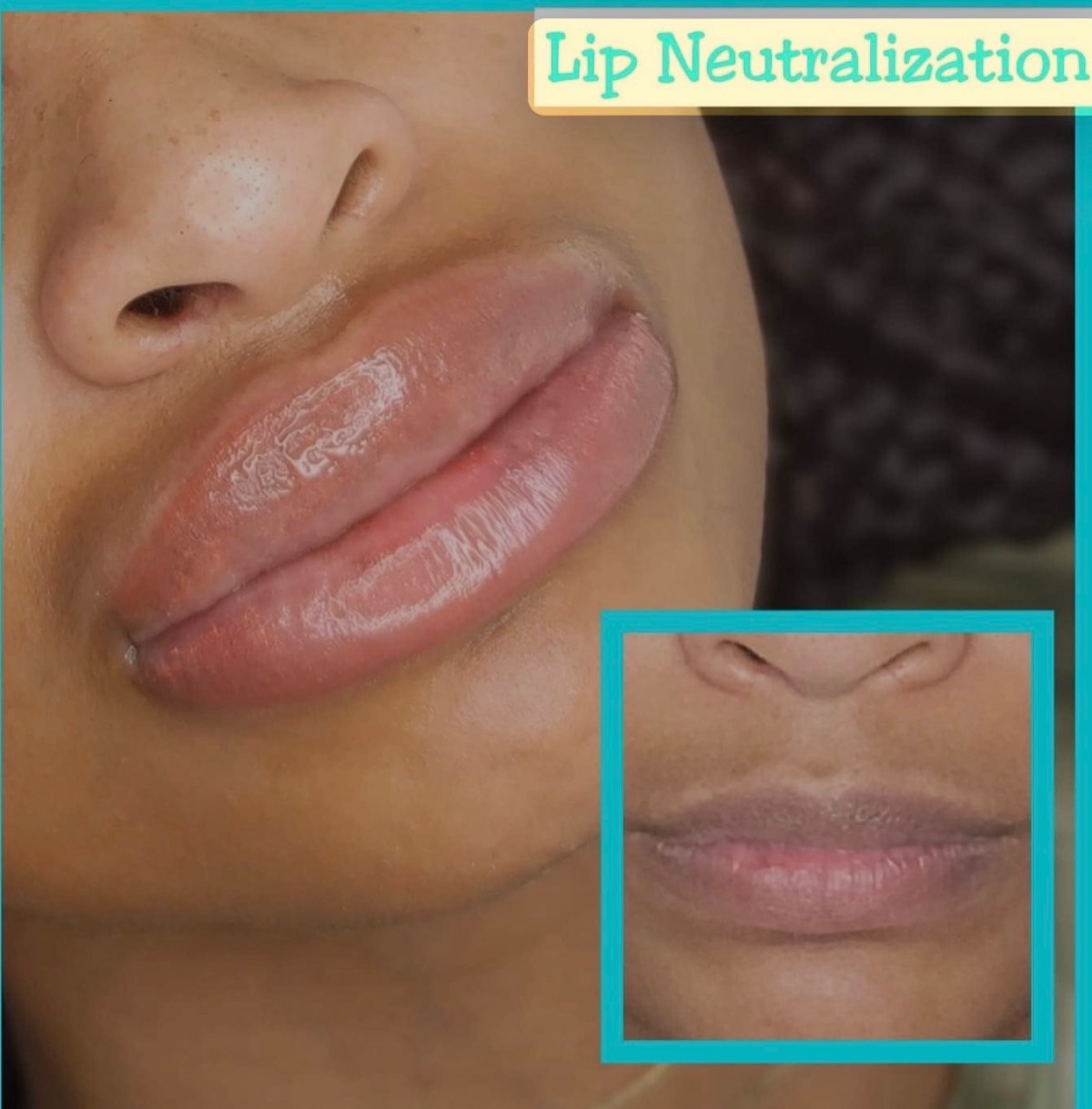 Lip tattoo result 3